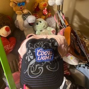 Coors light y2k hat